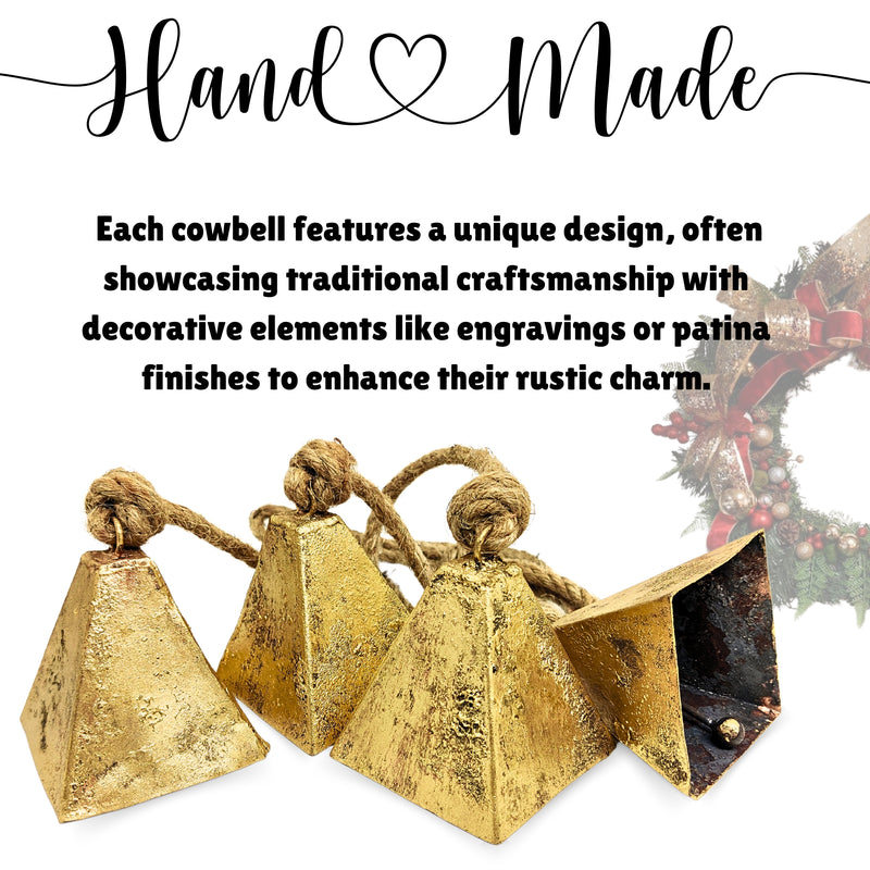 Handmade Vintage Bells Cluster, crafted using timeless traditional methods