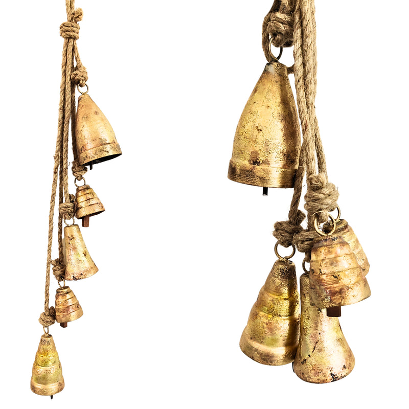 Handmade Vintage Bells Cluster, crafted using timeless traditional methods